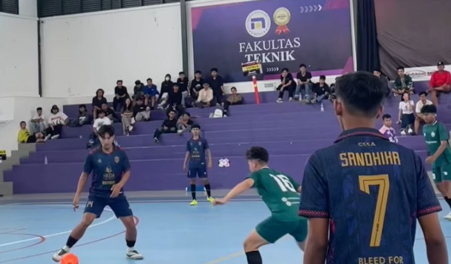 Pertandingan Prodi Ilmu Komunikasi vs Teknik Informatika B